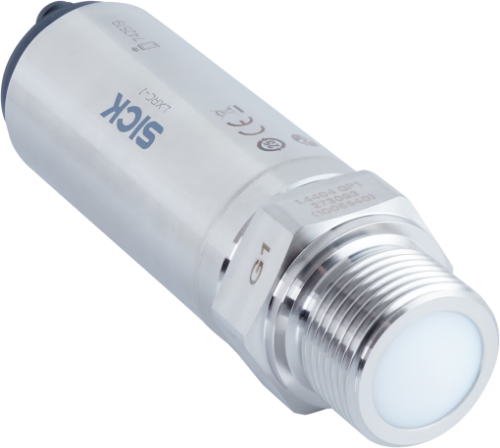 Изображение Radar-Nivooandur LXRC, 0-15m, 2xPNP/NPN+4..20mA, G1, PTFE, IO-Link, M12 4-pin, SICK 