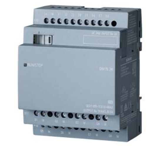 Picture of Laiendusmoodul LOGO8 DM16 24, 24VDC, 8DI/8DO (transistor), Siemens 