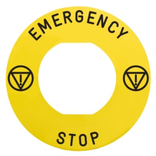 Изображение Ohulüliti KOLLANE ketas ø60 mm Emergency-Stop, XB4, XB5, Schneider 