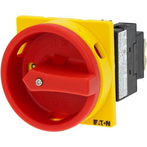 Picture of T0-2-1/EA/SVB Pealüliti 3P 20A 6,5kW kollane-punane uksele lukustatav Eaton