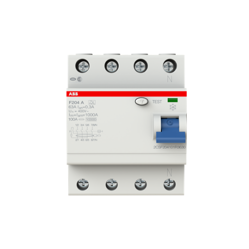 Picture of Rikkev.kaitse 4P,63A,300mA,A, ABB 
