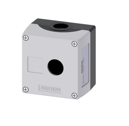 Picture of Surunupu karp 3SU, 1 ava, HALL, põhjakinnitus, IP67, 2xM20, Siemens 