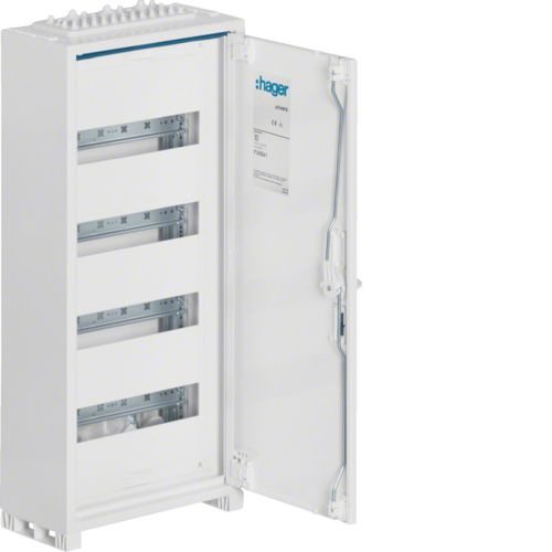 Picture of Moodulkilp FWB, pinnapealne, 48m(4x12), IP44, valge, N/PE komplektis, 650x300x160mm, Hager 