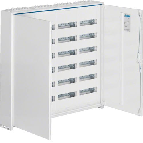 Picture of Moodulkilp FWB, pinnapealne, 288m(4x6x12), IP44, valge, N/PE komplektis, 950x1050x160mmmm, Hager 