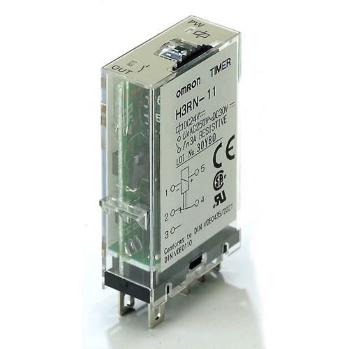 Picture of Aegrelee H3RN, 4 funktsiooni, 1CO, 0.1s-10min, pesasse P2RFZ-08, Omron 