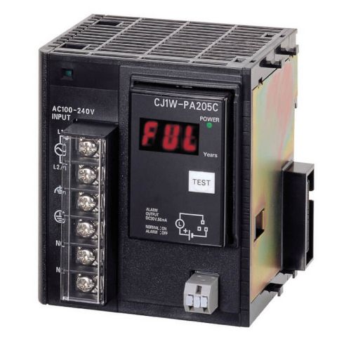 Picture of Toitemoodul CJ1W sis. 100...240VAC, väl. 24VDC 0.8A, 5VDC 5A, 25W, CJ1/CJ2-l2 