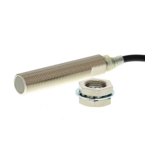 Picture of Ind.andur E2E, M12, Sn=2mm, shielded, NO, 24-240VAC, ( pikk ), kaabel 2m, Omron 
