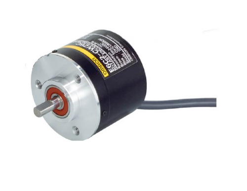 Picture of Inkrementaalenkooder ø50mm, võll ø6mm, 12-24VDC, PNP, 500 imp/pööre, 2m kaabel, Omron 