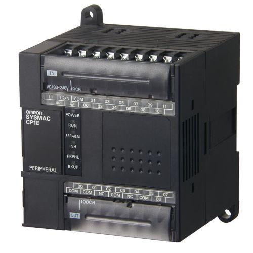 Picture of CP1E, 2kStep/kWord, 230VAC, 12DI 8DO (relee), USB 