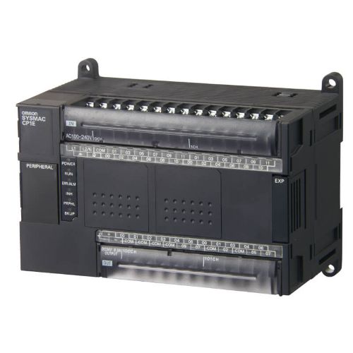 Picture of CP1E, 2kStep/kWord, 230VAC 24DI 16DO (relee) +3, USB 