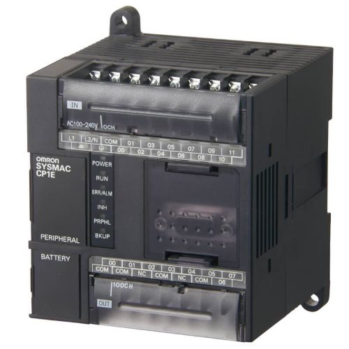 Picture of CP1E, 8kStep/kWord, 24VDC 12DI 8DO (relee), RS232, USB 