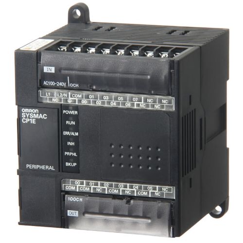 Picture of CP1E, 2kStep/kWord, 230VAC, 8DI 6DO (relee), USB 