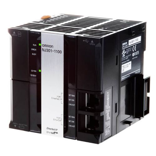 Picture of Sysmac NJ3 kontroller, 5MB. EtherCAT, EtherNet/IP, max 4 servo, 192 EtherCAT nodes 