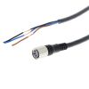 Picture of Andurikaabel(ROBOT) PUR + pesa, IP67, -40...+80 C, ( 5m + M8 3-pin ), Omron 