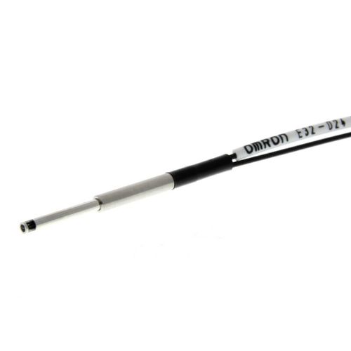 Picture of Fiber optic sensor E32, diffuse, 3mm diameter, side view, 2m cable, Omron 