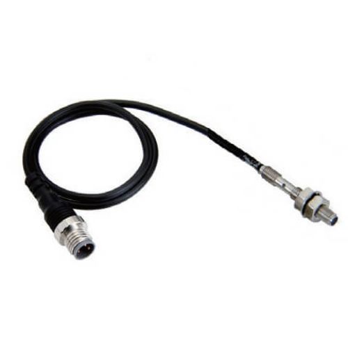 Picture of Ind.andur E2E, M4, Sn=0.8mm, Shielded, PNP-NO,  SUS, kaabel 0.3m pistik M8 3-pin, Omron 