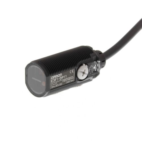 Picture of Fotoandur Objektilt E3F1, M18, plast, S100mm, PNP, NO potekas, IP66, kaabel 2m, Omron 