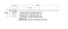 Picture of Fiiberandur objetilt E32, M6, nurk,  Sn=840mm, kaabel 2m, Omron 