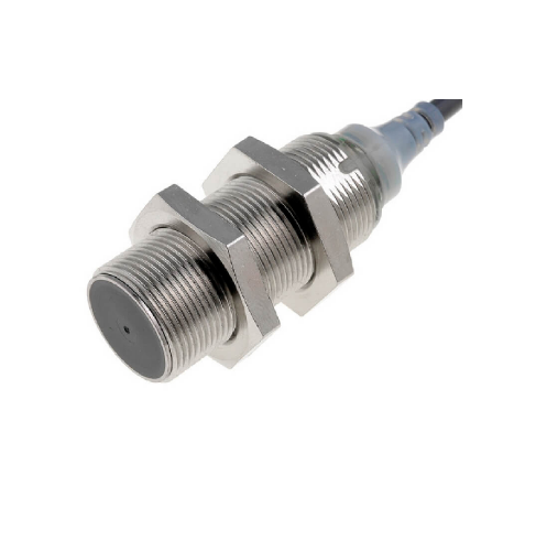 Picture of Ind.andur E2A, M18, Sn=8mm, Shielded, PNP-NO, SUS korpus 53mm, pistik kaabel 5m, Omron 