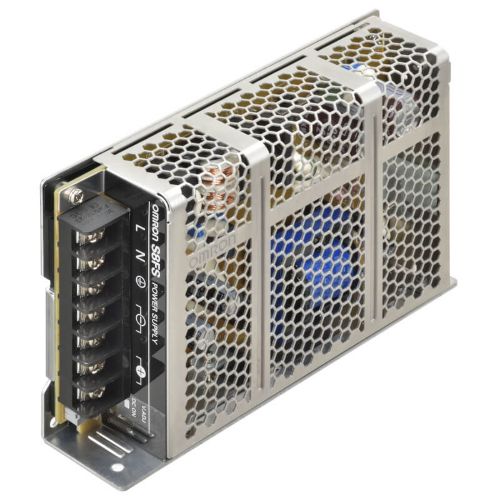 Picture of Toiteplokk S8FS, 24VDC 4.5A 100W, DIN-liist, 100-240VAC/248-373VDC, Omron 