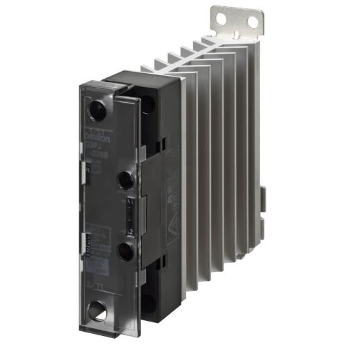 Picture of Pooljuhtrelee 22.5mm G3PJ, 1P,15A (24 -240VAC), sisend 12 - 24VDC+radiaator, kruviklemm,  Omron 
