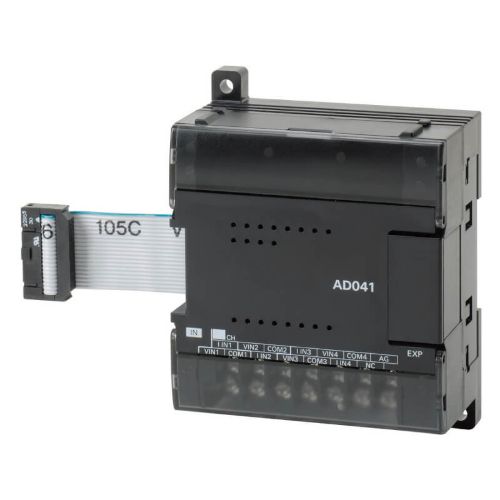 Picture of CP1 Lisamoodul CP1W 4AI (0-5V, 1-5V, 0-10V, -10-10V, 0-20mA, 4-20mA, res. 1/6000) 