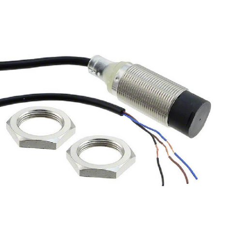 Picture of Ind.andur E2B, M18, Sn=16mm, Unshielded, PNP-NO, korpus 56mm, kaabel 2m, Omron 