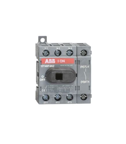Picture of Koormuslüliti 4P, 40A AC22 500V/40A 690V/40A, AC23 500V/23A 690V/12A, ABB 