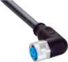 Picture of Andurikaabel PUR+ pesa 90°, A-coded, ( 5m + M8 4-pin ), SICK 