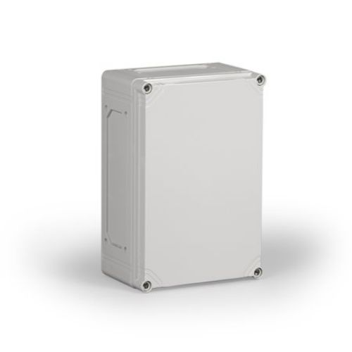 Picture of Polükarbonaatkarp Cubo C, 200x300x132mm, IP66/67, halli kaanega, 4xF2 avad, Ensto 