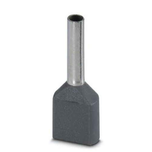 Picture of Cu-otsahülss 2x0.75-8 hall, kraega (100tk/pk), Phoenix 