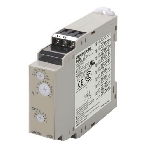 Picture of Aegrelee H3DK, 8 funktsiooni, 1CO, 0.1s-1200h, 24-230VAC/DC, Omron 
