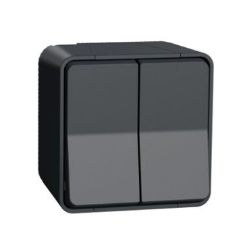 Изображение Grupiveksellüliti 10A 250V, grafiit, pinnap. IP55, Mureva 