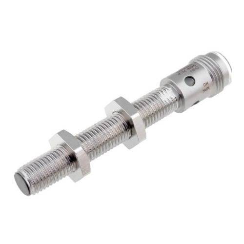 Picture of Ind.andur E2A, M8, Sn=2mm, Shielded, PNP-NO, SUS korpus 65mm, pistik M12 4-pin, Omron