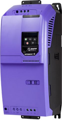 Изображение Sagedusmuundur IP20 400V 22kW 46A RS485 420x171x212mm EMC C1 filter OptidriveE3 INVERTEK 