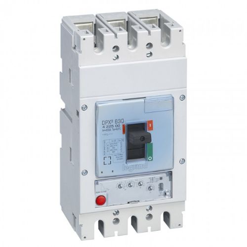 Изображение Kompaktkaitselüliti DPX3-630, 3P, 400A, S1 el. vabasti 160-400A, Im=1.5-10In, 36kA, Legrand 