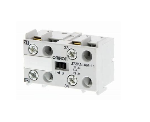 Изображение Abikontakt peale 1NO+1NC, J7KNA jaoks, Omron 