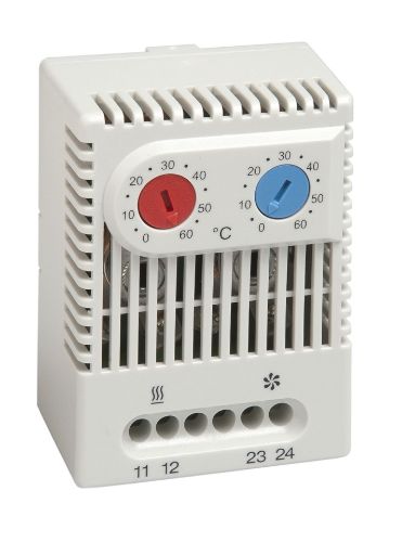 Изображение Kilbi termostaat ZR011, 0...+60C NO (vent)+0...+60C NC (küte), Stego 