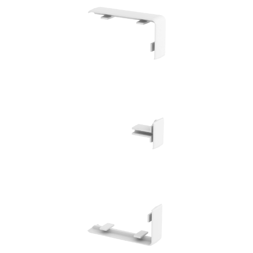 Изображение Jätk GK-KS45-1RW Rapid 45-2 100 ja 165 seadmekarbikule 168x55x15mm, polaarvalge, RAL9010, OBO 