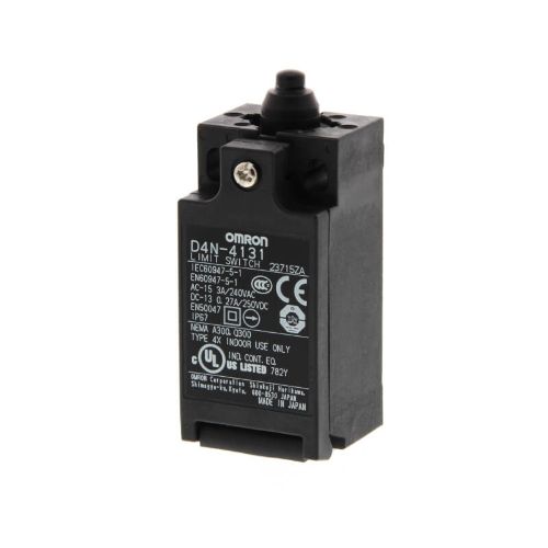 Picture of Teekonnalüliti D4N, 1NO+1NC (Snap), NUPP (plast), IP67, M20, Omron 