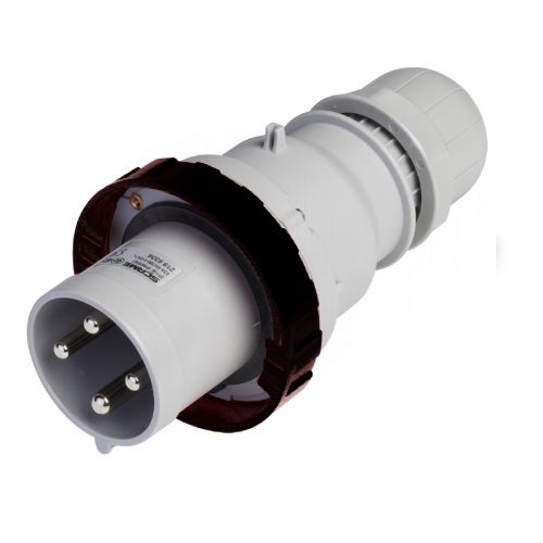 Изображение Pistik 125A 4P 5H 690VAC IP67, CEE, (Pilotk.) Optima, SCAME 