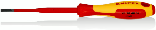 Изображение Kruvikeeraja SLIM lapik 0.8x4.0x100 VDE 1000V Knipex 