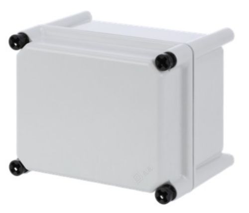 Picture of Polüester kilp APO 1 hall kaas kruvidel IP67 186x151x140mm, ABB 