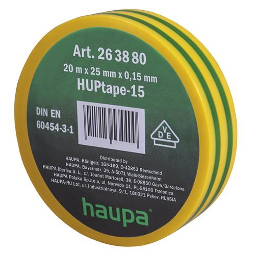 Picture of PVC Isoleerteip ko/ro 20m25mm -30c-+105c UV-kindlam Haupa 