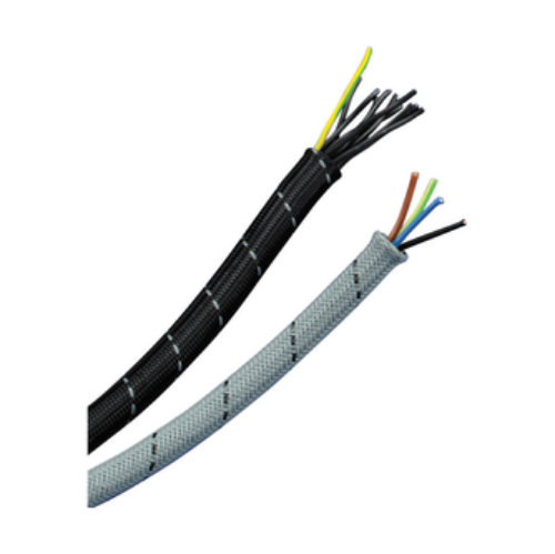 Picture of Juhtmete rüüs PDBS 16B, punutud, polüamiid 16mm, must, 50m/pk, nVent Eriflex 