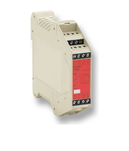 Picture of Turvarelee G9SB, 3NO/1NC, 24VAC/DC, 2-kanalit, inverse( lülitid ), autostart, max. cat 4, Omron 