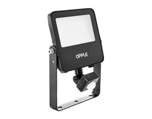 Picture of Prožektor EcoMax G3 20W/840 2400lm 100D PIR+Hämar IP66 IK07 172x133mm Must OPPLE 
