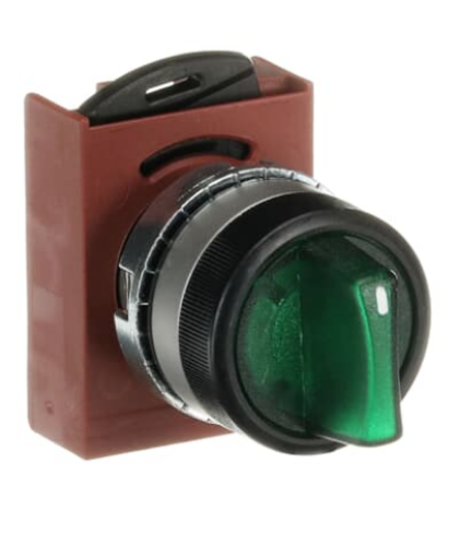 Picture of Selektorlüliti illum. P9, metall, 1-2 ROHELINE, (10tk min) ABB 