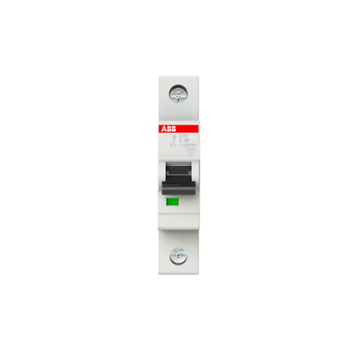 Picture of Moodulkaitselüliti S200 1P, 40A, C, 6kA, ABB  