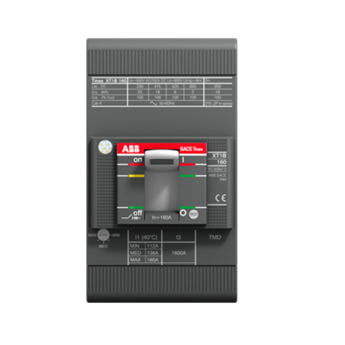 Picture of Kompaktkaitselüliti  XT1C, 3P, 80A, 25kA termo-magn., ABB 